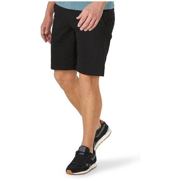 Men's Extreme Motion Flat Front Short Black